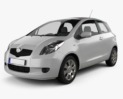Защита на Toyota Yaris (2005-2009 г.) II поколение (XP90) - УЦЕНКА 1.0100.sale фото